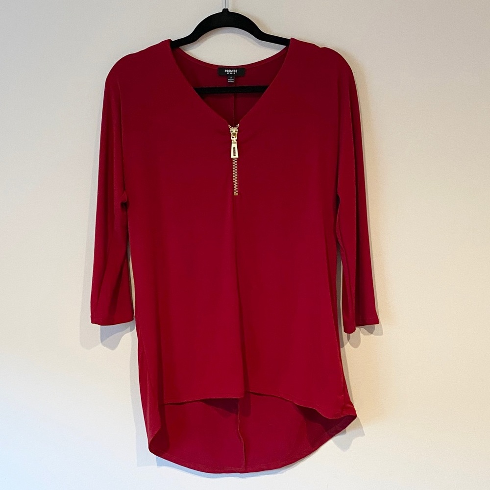 Red Blouse